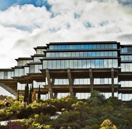 UCSD’s landmark Giesel Library. The university will join the IPP research effort to focus on package delivery. Photo: UCSD