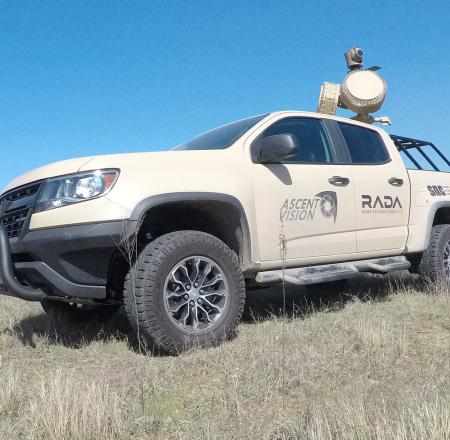 The X-MADIS C-SUAS solution, which earned an award of $200,000 following ThunderDrone Rapd Prototyping Event III at Nellis AFB, Nevada. Photo: Rada technologies