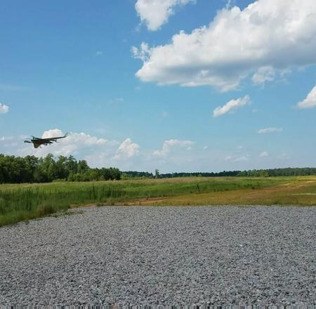 Textron Systems' X5-55 testbed flies in Blackstone, Virginia.