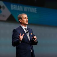 AUVSI CEO Brian Wynne speaks at XPONENTIAL 2022