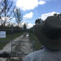 Florida State University Emergency Management and Homeland Security program faculty member Jarrett Broder flies a damage assessment mission in Collier County in the aftermath of Hurricane Irma. Photo: David Merrick