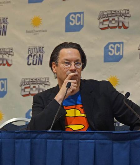 Ibm’s Marc Teerlink talks about Watson at Awesome Con in Washington, D.C. Photo: Rae Gabriele