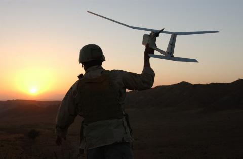 Raven® | Sunset Launch. Photo: AeroVironment