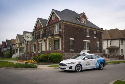 Argo AI and Ford are testing their new third-generation self-driving test vehicles in Detroit. Photo: Argo AI