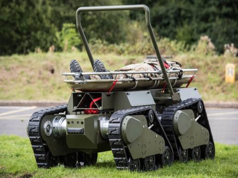 BAE Systems’ Ironclad Unmanned Ground Vehicle, photo courtesy of BAE Systems.