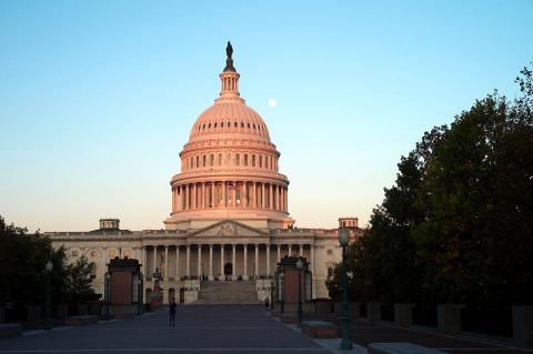 The U.S. Capitol building.