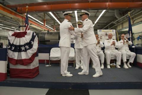 The Navy turns over command of DEVRON 5 and sets up UUVRON 1. Photo: U.S. Navy