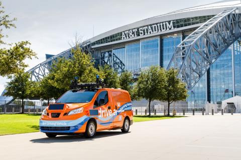 On Friday, Oct. 19, Drive.ai officially launched its self-driving program in the city of Arlington, Texas. Photo: Drive.ai