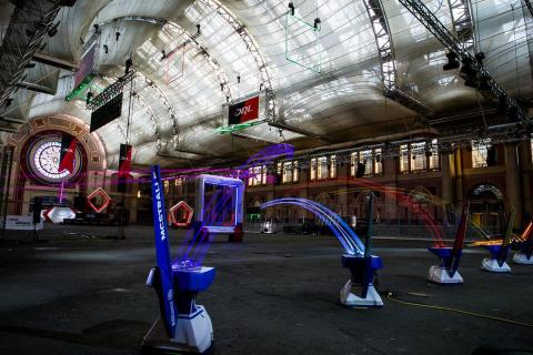The Drone Racing League will launch its Artificial Intelligence Robot Racing (AIRR) Circuit in fall 2019. Photo: Drone Racing League
