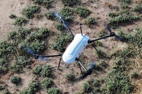 Elbit-Systems' THOR VTOL mini UAS successfully completed a series of environmental qualification tests. Photo: Elbit Systems