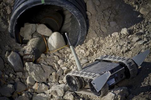 Endeavor Robotics' FirstLook robot. Photo: Endeavor Robotics