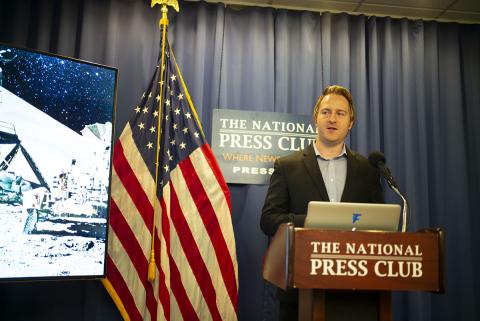 Flirtey CEO Matt Sweeny. Photo: AUVSI