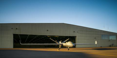 GA-ASI has completed the first production-representative MQ-9B SkyGuardian Remotely Piloted Aircraft. Photo: GA-ASI
