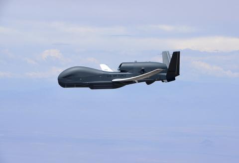 A Global Hawk UAS. Photo: Northrop Grumman A Global Hawk UAS. Photo: Northrop Grumman
