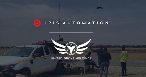 Iris Automation customer United Drone Holdings has been granted the first BVLOS flight approval by the South African Civil Aviation Authority to conduct long-range commercial flights with vertical take-off and landing aircraft. Photo: Iris Automation