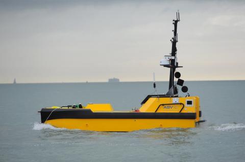 L3 ASV’s C-Worker 7 is a multi-role work class autonomous vessel suitable for a variety of offshore and coastal tasks. Photo: Business Wire