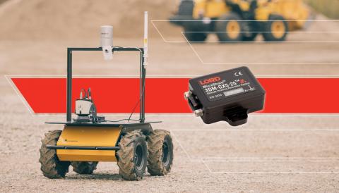 LORD Corporation and Clearpath Robotics have partnered to bring industry-leading inertial sensors to the Clearpath research robot platform. Photo: LORD Corporation