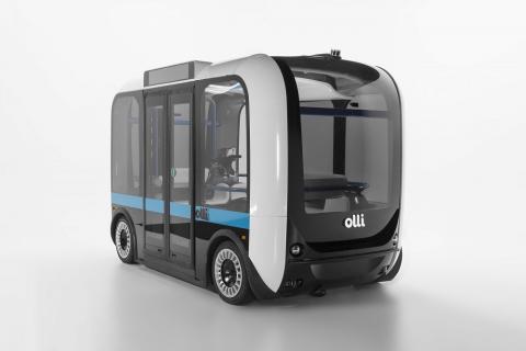 Local Motors' Olli self-driving shuttle. Photo: Local Motors