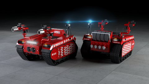 Milrem Robotics’ Multiscope Rescue UGV. Photo: Milrem Robotics