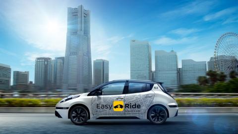 Nissan and DeNA have unveiled the Easy Ride brand for the new robo-vehicle mobility service that the two companies are developing jointly. Photo courtesy of Nissan.
