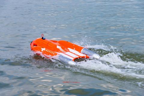OceanAlpha's Smart Jetboard FF I USV. Photo: OceanAlpha
