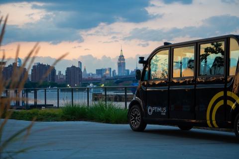 An Optimus Ride autonomous vehicle. Photo: Optimus Ride