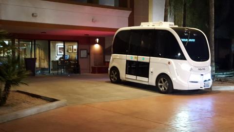 Arizona’s first shared-ride, autonomous shuttle operating on a public street is coming to Peoria beginning Saturday, Feb. 22. Photo: City of Peoria