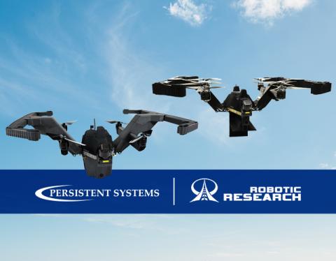 Persistent Systems has announced that Robotic Research has joined the Wave Relay Ecosystem, an industry alliance of sensor and unmanned system companies that all utilize Persistent’s Wave Relay mobile ad hoc network. Photo: Persistent Systems