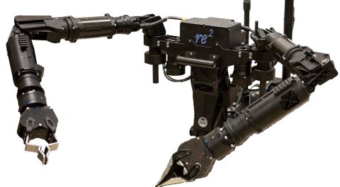 RE2 Robotics' dual-arm Highly Dexterous Manipulation System (HDMS) is is intended to serve as the dual arms for the Autonomous Casualty Extraction (ACE) program. Photo: RE2 Robotics