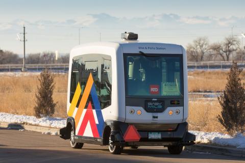 RTD's 61AV in motion. Photo: RTD