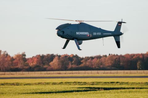 Schiebel’s CAMCOPTER S-100 UAS. Photo: Schiebel
