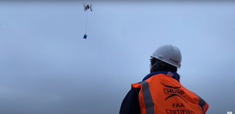 COVID Humanitarian UAS Operation (CHURP) Concludes Delivery Test in Syracuse