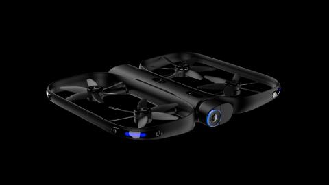 Skydio's fully autonomous flying camera, the R1. Photo: Skydio