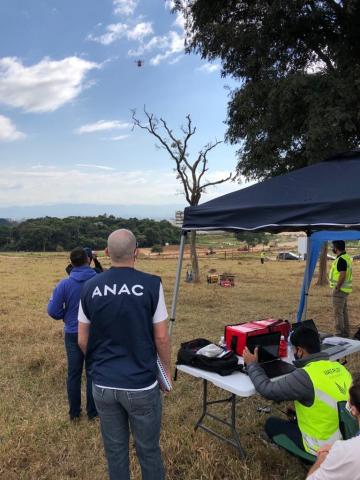 Speedbird Aero prepares for parachute deployment in front of ANAC officials. Photo: PRNewswire