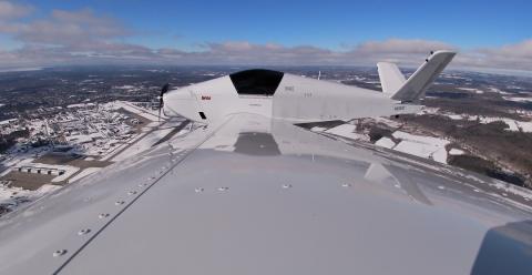 The TEROS UAV in flight. Photo: Navmar Applied Sciences Corporation