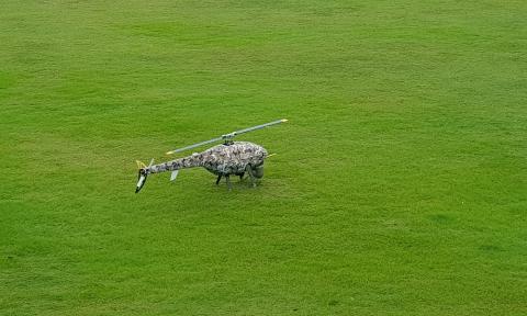 The UAVOS helicopter.