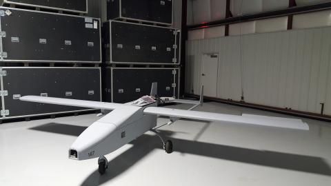 A TigerShark UAS, photo courtesy of the University of Maryland UAS Test Site.