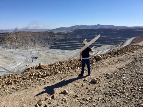 Before UAV take-off. Photo: Upvision