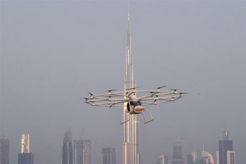The Autonomous Air Taxi (AAT), photo courtesy of the Government of Dubai.