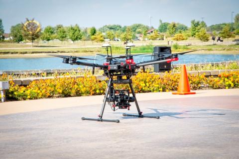 Witherite Law Group will use drone technology in accident investigations to improve how an insurance company and jury visualize a car or truck wreck and the accident scene. Photo: Witherite Law Group
