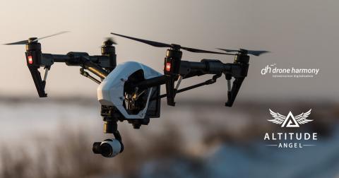 Altitude Angel has announced mission planning platform, Drone Harmony, has opted to embed Altitude Angel’s market-leading data in its flight mapping solutions. Photo: Altitude Angel